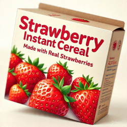 Strawberry Instant Cereal Strawberry Instant Cereal