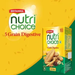 Britannia Nutri Choice 5 Grain Digestive High Fibre Biscuits