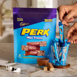 Cadbury Perk Mini Treats Chocolate Coated Wafer Bars