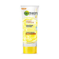 Garnier Bright Complete Brightening Face Wash - Lemon Essence & Vitamin C, Reduces Dullness Garnier Bright Complete Brightening Face Wash - Lemon Essence & Vitamin C, Reduces Dullness
