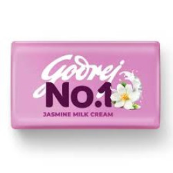 Godrej No.1  Jasmine Milk Cream  Soap (4+1)