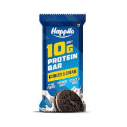 Happilo Daily 10 G Cookies & Cream Protein Bar Happilo Daily 10 G Cookies & Cream Protein Bar