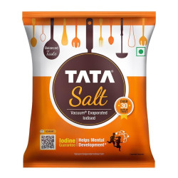 Tata Salt Vacuum Evaporated Iodised Edible Common Salt